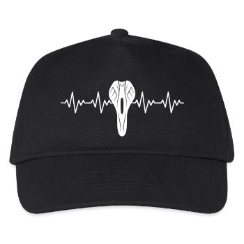 Vélo Selle Selle VTT ECG en descente - Casquette de baseball Enfant - noir - Devant