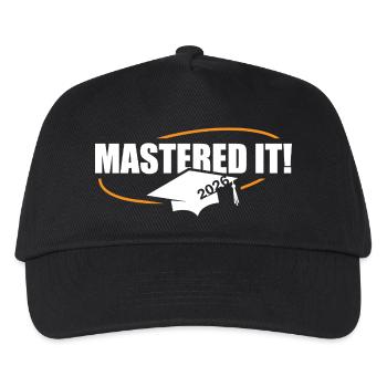 Master 2026 Graduation Graduation - Kids’ Baseball Cap - black - Front