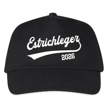 Screed Layer 2026 Apprenticeship Profession Floor Layer - Kids’ Baseball Cap - black - Front