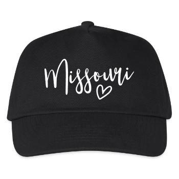 Missouri Heart Women’s Love Missouri - Casquette de baseball Enfant - noir - Devant
