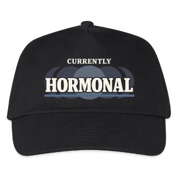 Perimenopause Humor Perimenopause - Kinder Basecap - Schwarz - Vorne