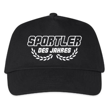 Sportsman of the Year Emblem - Kids’ Baseball Cap - black - Front