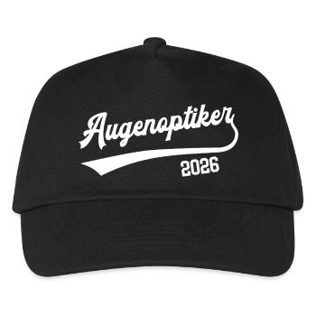 Optician 2026 Apprenticeship Profession Optician Master - Kids’ Baseball Cap - black - Front