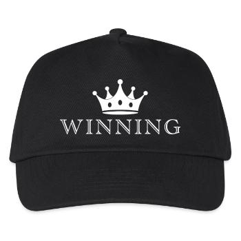 Crown of Victory - Kids’ Baseball Cap - black - Front