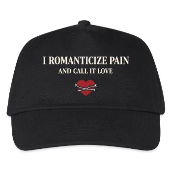 Vampirische Romantische Romantik Goth Dunkle - Kinder Basecap - Schwarz - Vorne