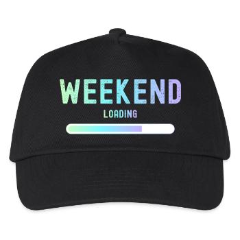 Weekend loading Weekend and leisure - Kids’ Baseball Cap - black - Front