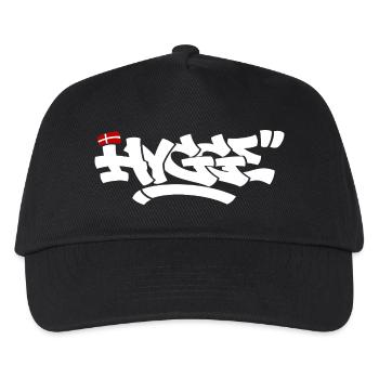 Hygge - Kinder Basecap - Schwarz - Vorne