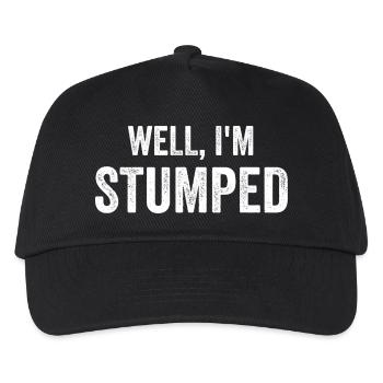 Well, I'm at a loss. Funny amputee - Kids’ Baseball Cap - black - Front