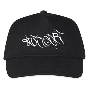 Urban Graffiti Handstyle Stuttgart Souvenir - Kids’ Baseball Cap - black - Front