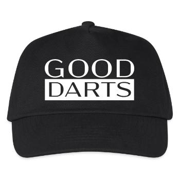 Dart Good_Darts - Kids’ Baseball Cap - black - Front