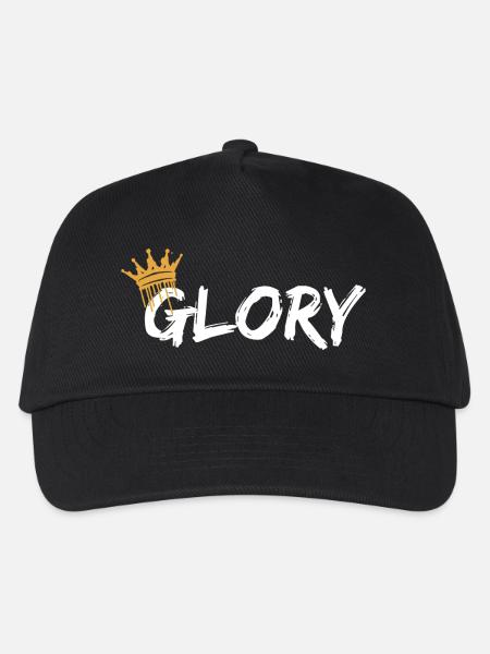 Glory Krone - Kinder Basecap - Schwarz
