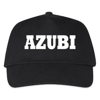 Azubi - Kinder Basecap - Schwarz - Vorne