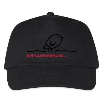 Tweetlercools - I can KUNG FU - Kids’ Baseball Cap - black - Front