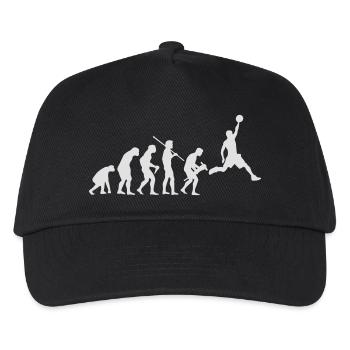 BASKETBALL EVOLUTION - Kids’ Baseball Cap - black - Front