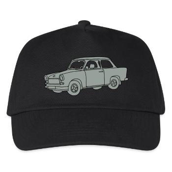  2 - Kinder Basecap - Schwarz - Vorne
