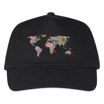 Hipsters' world - Kids’ Baseball Cap - black - Front