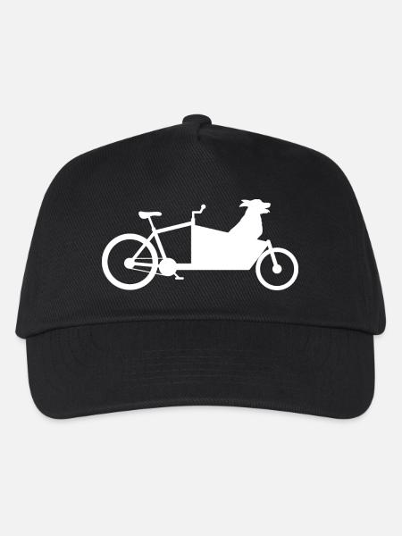 Lastenrad Hund - Basecap til børn - sort