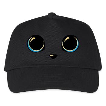 cat eyes - Kids’ Baseball Cap - black - Front