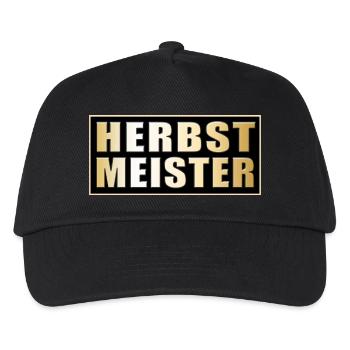 Herbstmeister - Kids’ Baseball Cap - black - Front