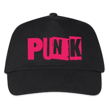 Bug punk Néon - Casquette de baseball Enfant - noir - Devant