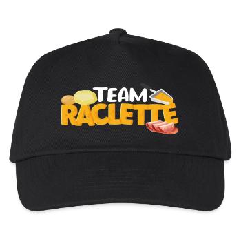 Team raclette Citation drôle Cadeau raclette - Casquette de baseball Enfant - noir - Devant