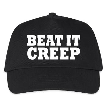 Beat it creep - Kids’ Baseball Cap - black - Front