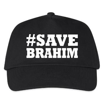 Save brahim - Kids’ Baseball Cap - black - Front
