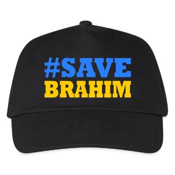 Save brahim - Kids’ Baseball Cap - black - Front
