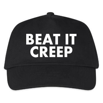 Beat it creep - Kids’ Baseball Cap - black - Front