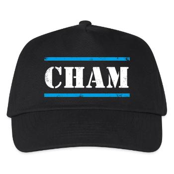 Cham - Kinder Basecap - Schwarz - Vorne