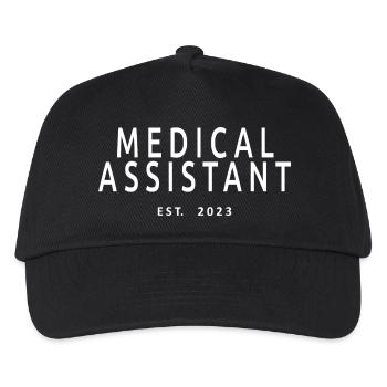 Medical Assistant Est. 2023 Graduated Health Care - Kids’ Baseball Cap - black - Front