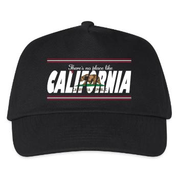 no place california - Casquette de baseball Enfant - noir - Devant