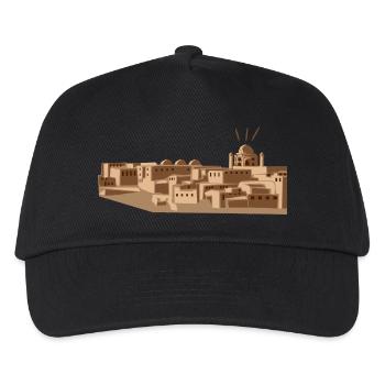 Desert city with mosque - Kids’ Baseball Cap - black - Front
