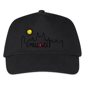 Mallorca in summer - Kids’ Baseball Cap - black - Front