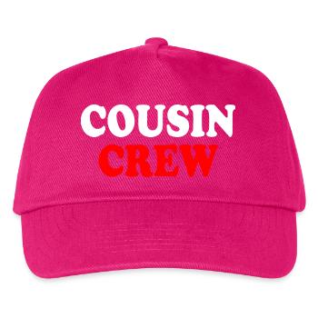 Cousin crew - Kinder Basecap - Fuchsia - Vorne