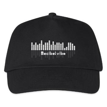 Decibelvibe - Derivative products - EQ2 Design - Kids’ Baseball Cap - black - Front