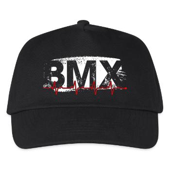 BMX Pulse Graffiti - Kinder Basecap - Schwarz - Vorne