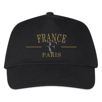 France RF flag - Kids’ Baseball Cap - black - Front