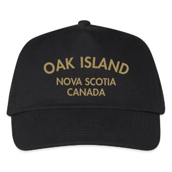 Oak Island Canada - Kids’ Baseball Cap - black - Front