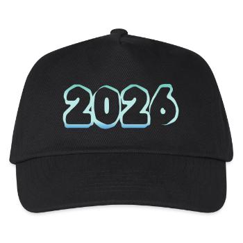 2026 - Kinder Basecap - Schwarz - Vorne