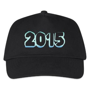 Eisblock 2015 - Kinder Basecap - Schwarz - Vorne