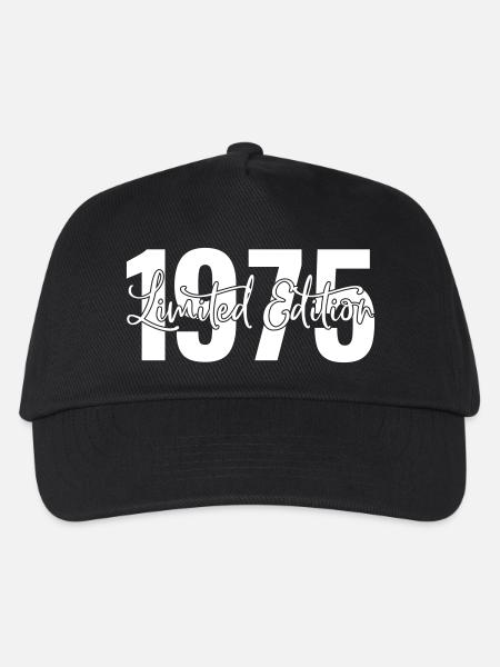 Limited Edition 1975 - Kinder Basecap - Schwarz