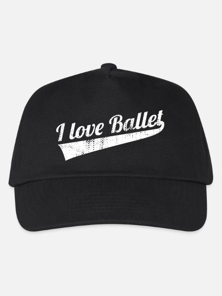 J’adore la danse classique - Casquette de baseball Enfant - noir