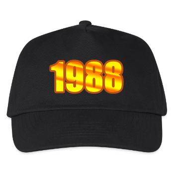 1988 - Kids’ Baseball Cap - black - Front