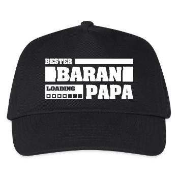 Baran as a given name - Kids’ Baseball Cap - black - Front