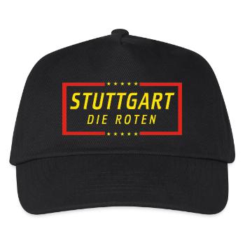 Stuttgart: Die Roten - Kids’ Baseball Cap - black - Front