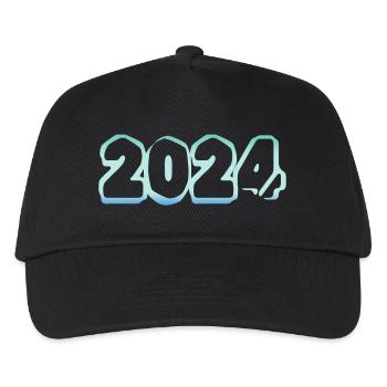 2024 - Kinder Basecap - Schwarz - Vorne