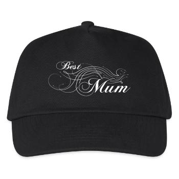 Best Mum - Kids’ Baseball Cap - black - Front