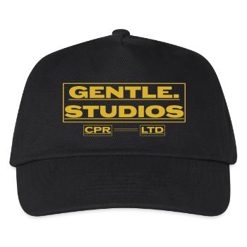 Gentle Studios – Image de marque minimaliste - Casquette de baseball Enfant - noir - Devant