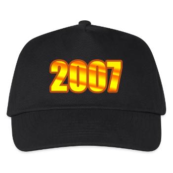 2007 - Casquette de baseball Enfant - noir - Devant